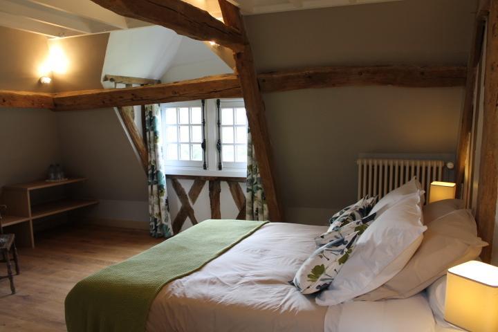 Manoir De La Guerie Bed and Breakfast Ablon Habitación foto