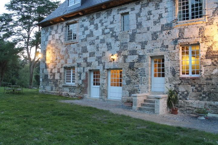 Manoir De La Guerie Bed and Breakfast Ablon Exterior foto