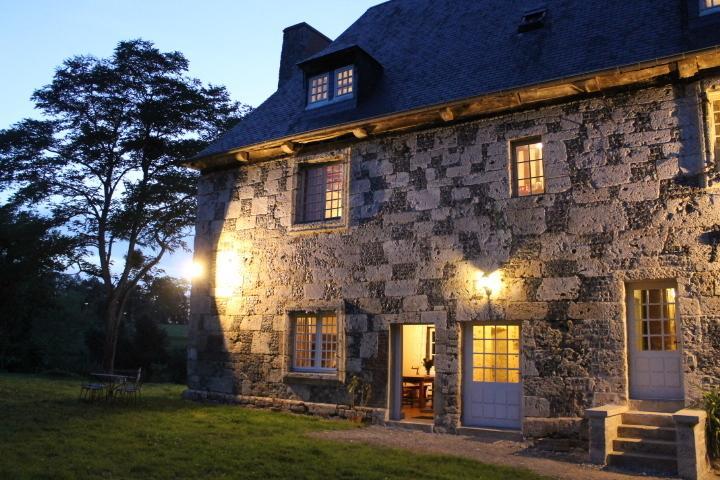 Manoir De La Guerie Bed and Breakfast Ablon Exterior foto