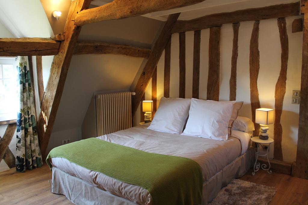 Manoir De La Guerie Bed and Breakfast Ablon Habitación foto