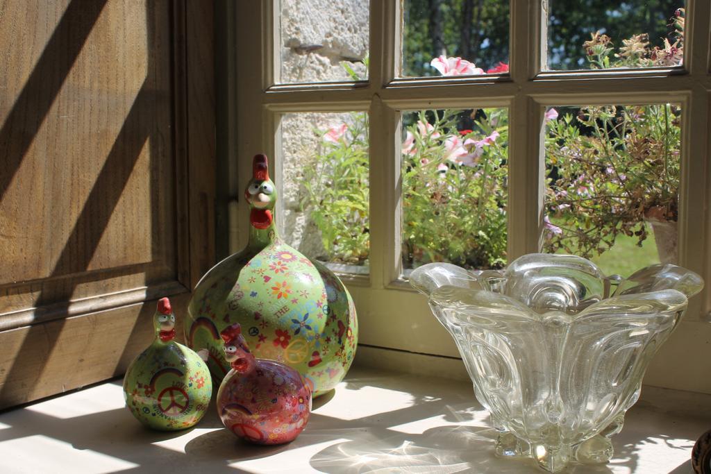 Manoir De La Guerie Bed and Breakfast Ablon Exterior foto