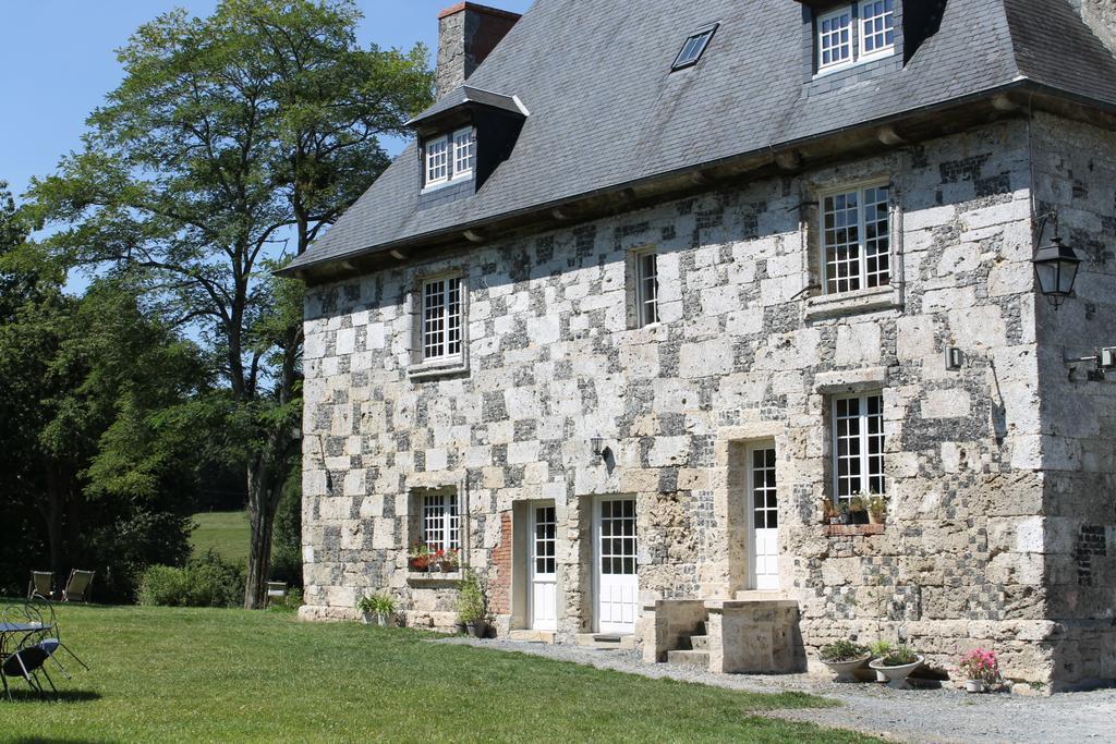 Manoir De La Guerie Bed and Breakfast Ablon Exterior foto