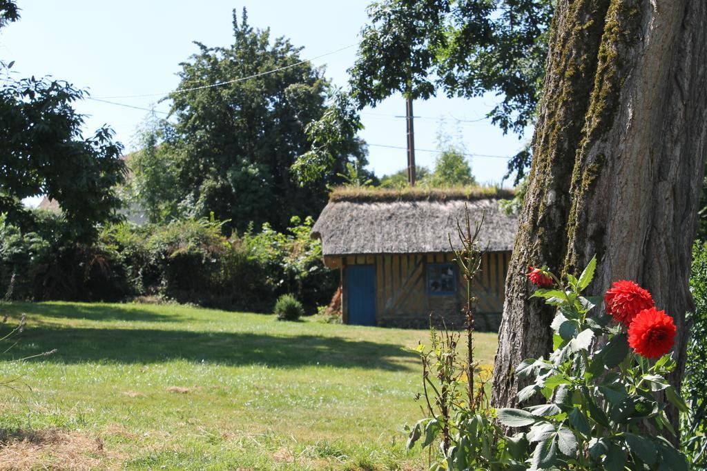 Manoir De La Guerie Bed and Breakfast Ablon Exterior foto